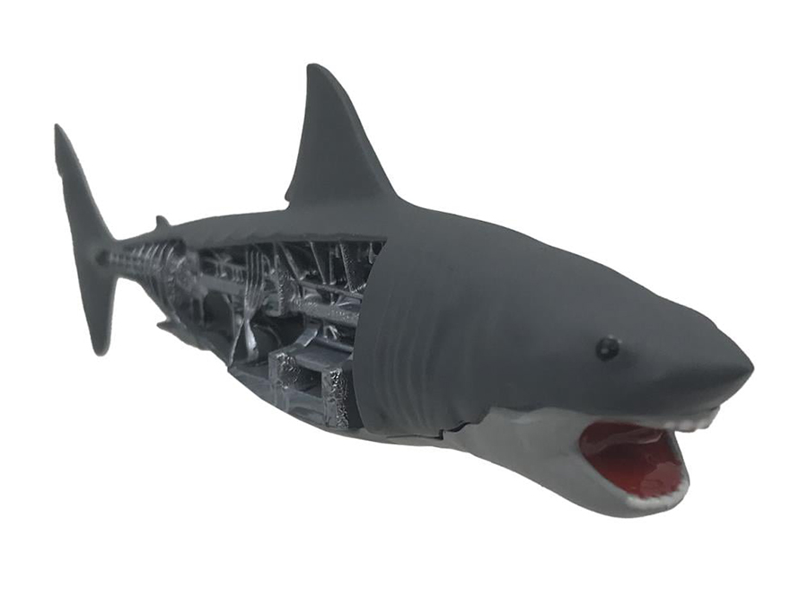 Jaws - Mechanical Bruce Shark Scaled Prop Replica - Click Image to Close