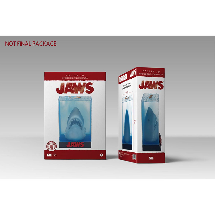 Jaws Movie Poster Statue - Click Image to Close