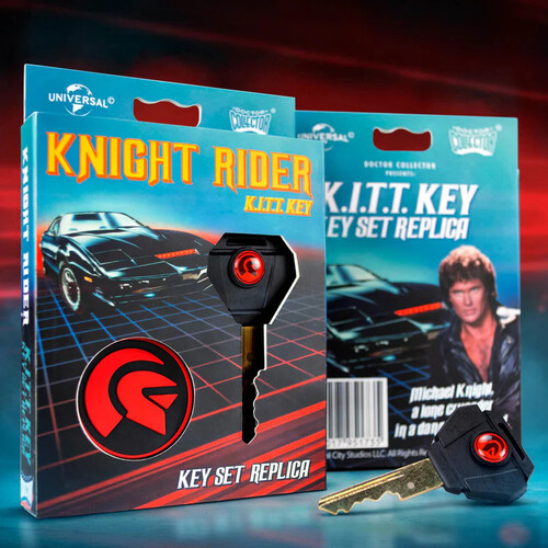Knight Rider K.I.T.T. Key Set Prop Replica - Click Image to Close