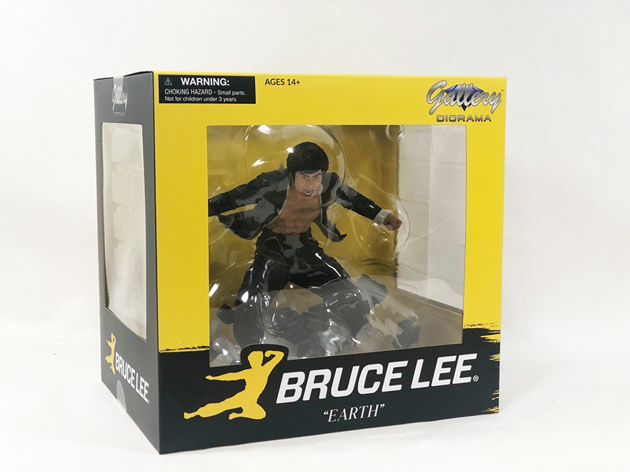 Bruce Lee Gallery Earth Statue - Click Image to Close