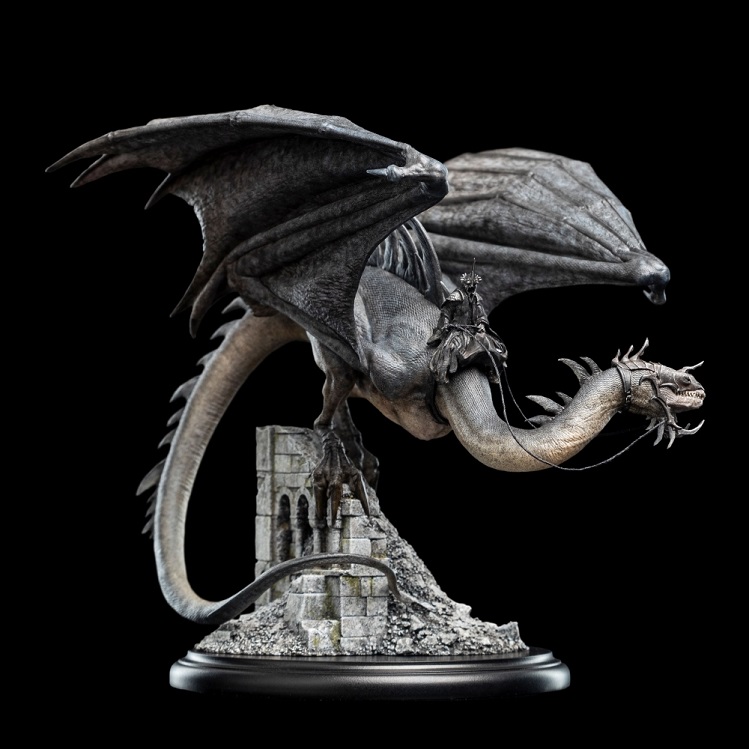 Lord of the Rings Fell Beast Miniature Statue - Click Image to Close