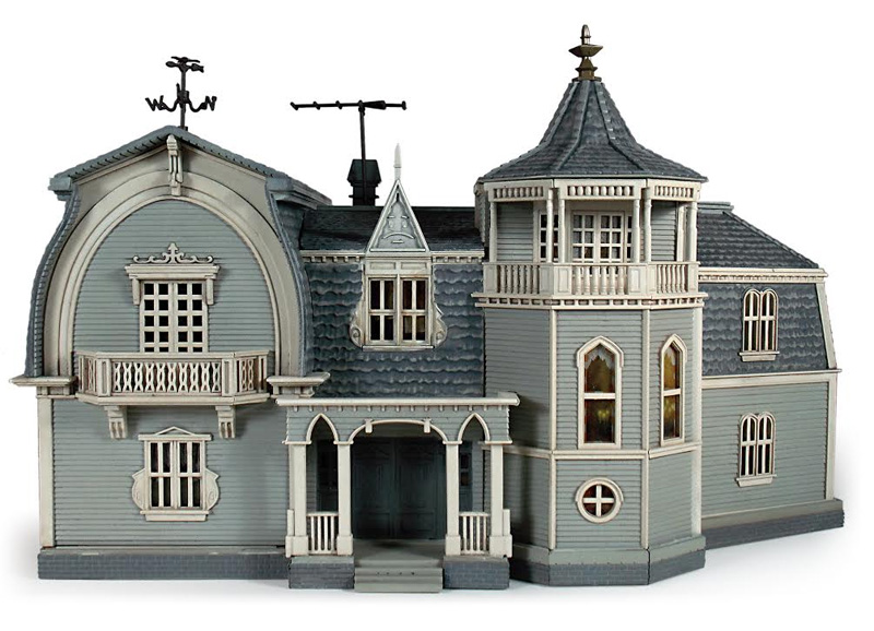 Munsters 1313 Mockingbird Lane House PRE-BUILT Model - Click Image to Close