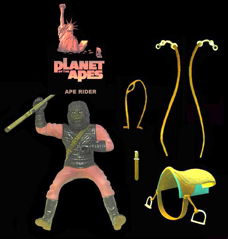 Planet Of The Apes ADDAR Outlaw Mustang CONVERSION Resin Model Kit - Click Image to Close