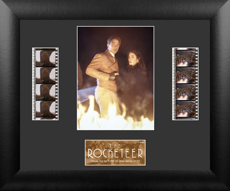 Rocketeer Double Film Cell Plaque #1 (Lit Version) - Click Image to Close