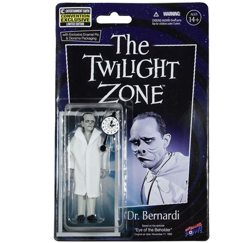 Twilight Zone Eye of the Beholder w/ Diorama 3.75" Figure Series 5 - Click Image to Close