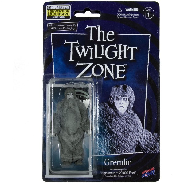 Twilight Zone Nightmare at 20,000 Feet Gremlin w/ Diorama 3.75" Figure Series 5 - Click Image to Close