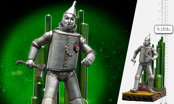 Wizard Of OZ Tin Man Deluxe Statue by Iron Studios - Click Image to Close