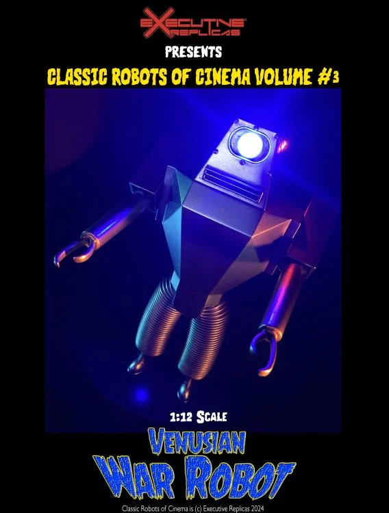 Classic Robots of Cinema Vol 3 Target Earth Venusian War Robot 1/12 Scale Figure - Click Image to Close