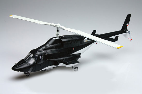 Airwolf with Clear Body 1/48 Scale Model Kit by Aoshima - Click Image to Close