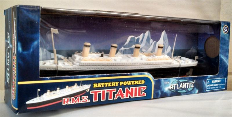Titanic 12" Battery Powered Toy Replica RMS Titanic - Click Image to Close