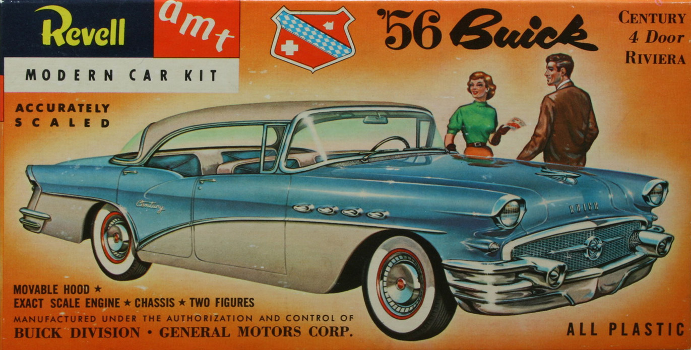 Atlantis Models 1957 Cadillac Eldorado Brougham 1/25 Modèle Plastique Kit 