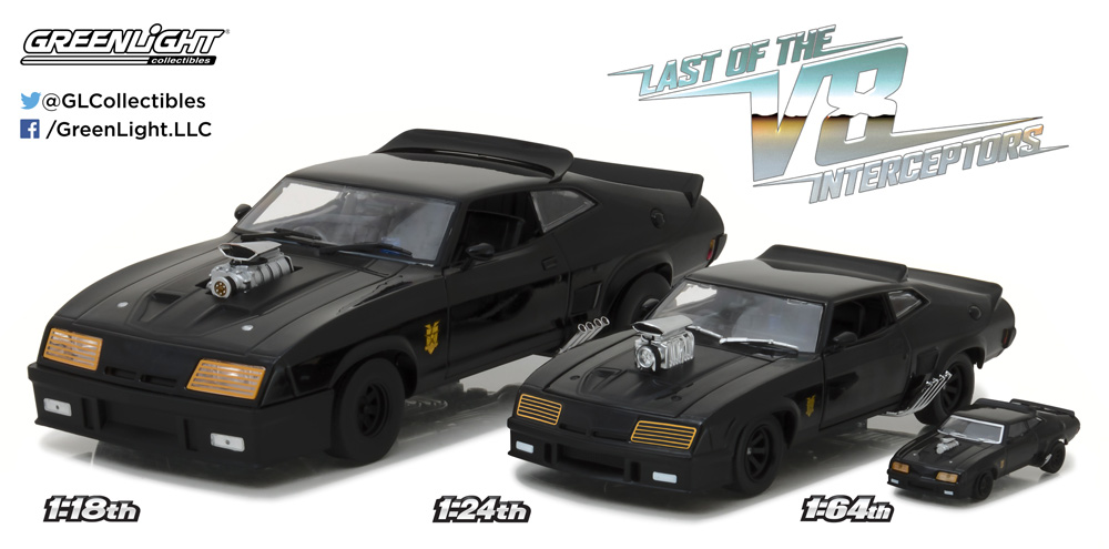 Details about   RARE Mad Max last of the V8 Interceptors with Green Body Greenlight