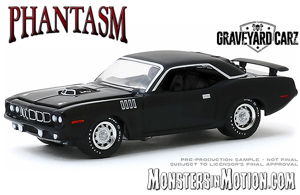 Phantasm 1971 Plymouth Cuda 1/64 Scale Replica - Click Image to Close