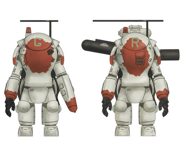 Maschinen Krieger Fireball SG & SG Prowler 1/35 Scale Model Kit by Hasegawa - Click Image to Close