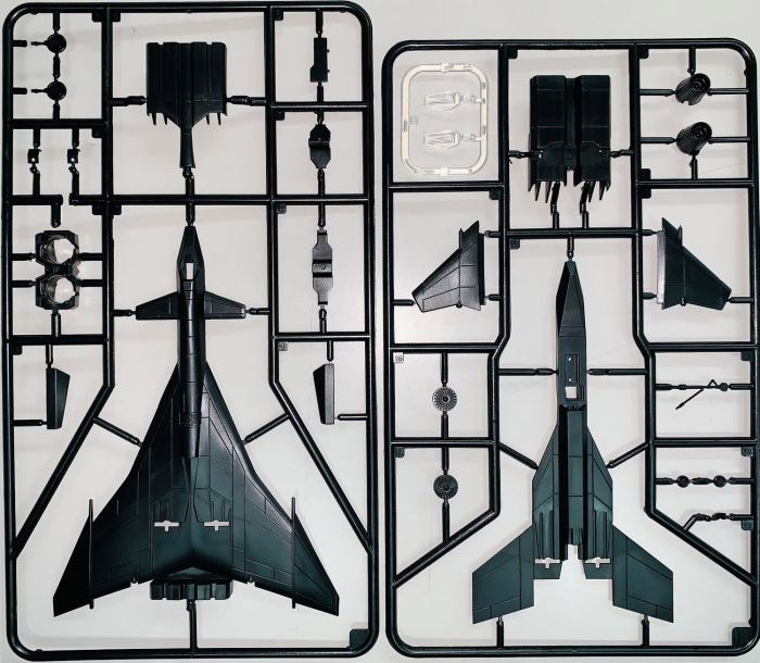 Firefox MIG-31 1/144 Scale Plastic Model Kit from Japan - Click Image to Close