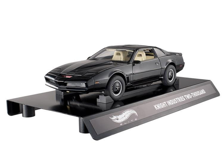 Knight Rider KITT with Voicebox and Lights 1:18 Scale Hot Wheels Elite Vehicle - Click Image to Close