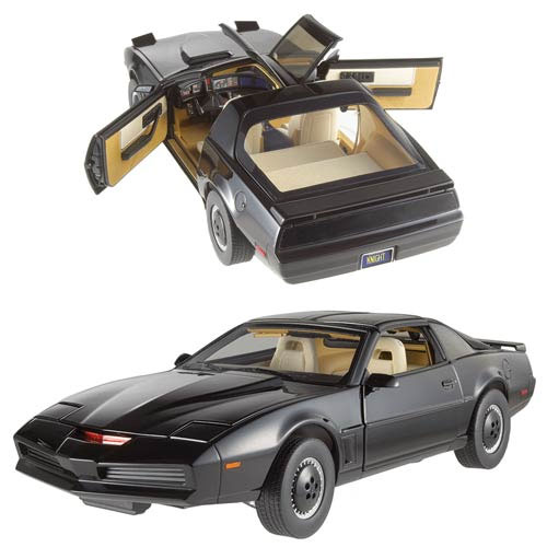 Knight Rider KITT with Voicebox and Lights 1:18 Scale Hot Wheels Elite Vehicle - Click Image to Close