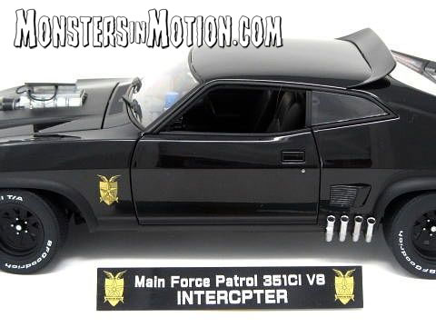 Mad Max Last Of The V8 Interceptors MFP Decal Sheet for 1/18 Scale Replica - Click Image to Close