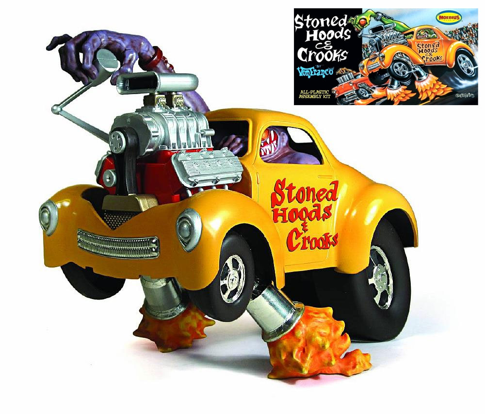 hot rod plastic model car kits