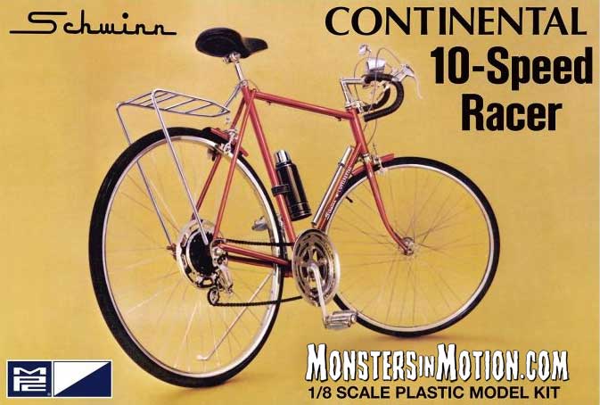 Schwinn Continental 10-Speed Racer Bicycle Model Kit by MPC - Click Image to Close