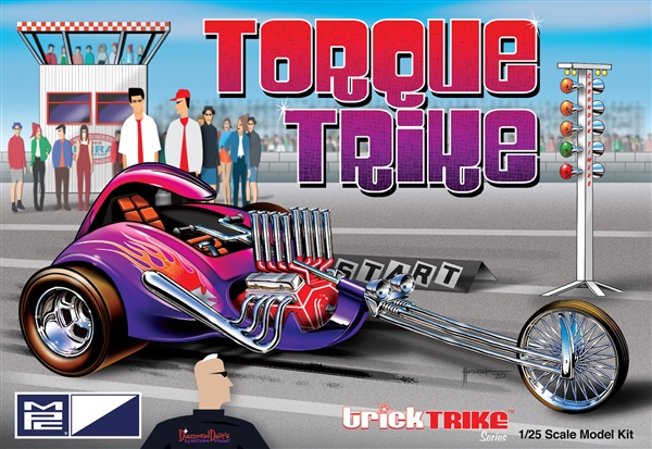 Torque Trike 1/25 Scale Model Kit Trick Trike Series by MPC - Click Image to Close