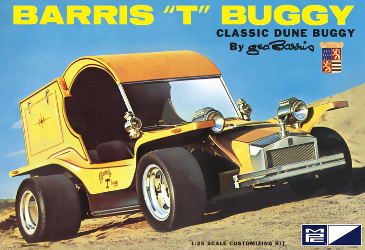 Barris "T" Buggy Classic Dune Buggy 1/25 Scale Model Kit by George Barris MPC - Click Image to Close