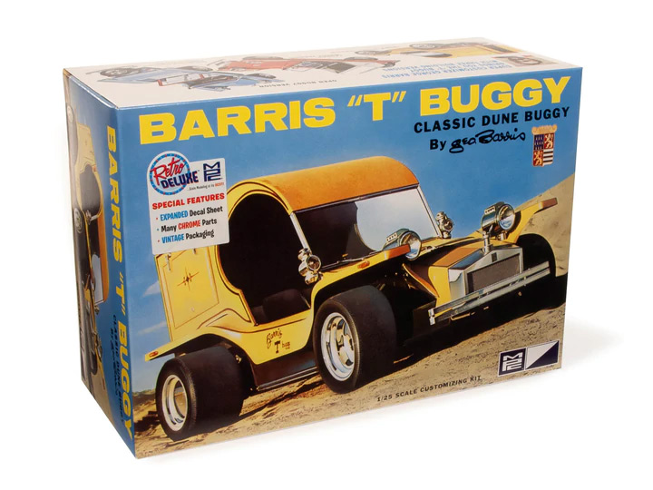 Barris "T" Buggy Classic Dune Buggy 1/25 Scale Model Kit by George Barris MPC - Click Image to Close