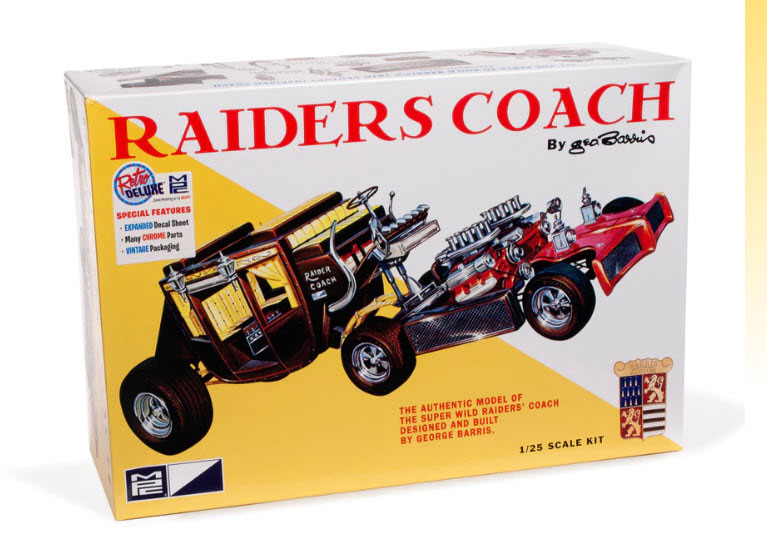 Barris Raiders Coach 1/25 MPC Model Kit - Click Image to Close