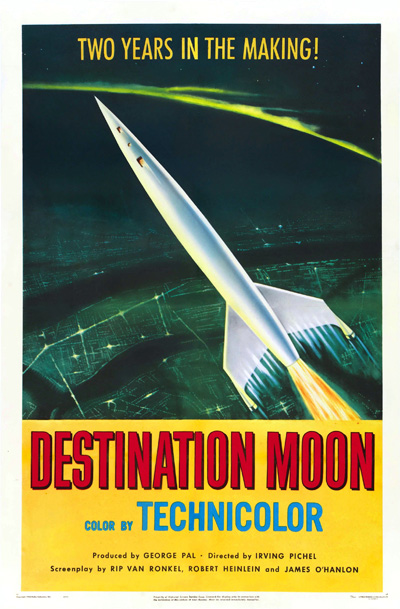 Destination Moon Luna Rocketship 1/144 Scale Model Kit - Click Image to Close