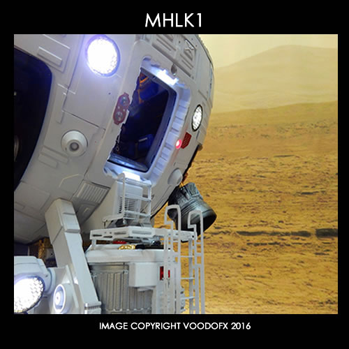 Mars Lunar Explorer Vehicle M.L.E.V.-5 Moon Hopper 1/32 Scale Lighting Kit - Click Image to Close