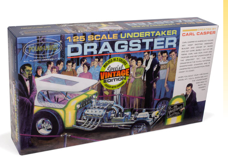 Carl Casper’s 1/25 Undertaker Show Dragster Model Kit - Click Image to Close