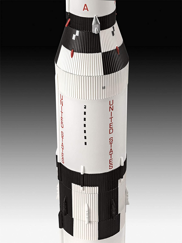 Apollo 11 Saturn V Rocket 50th Anniversary 1/96 Scale Model Kit by Revell Germany - Click Image to Close