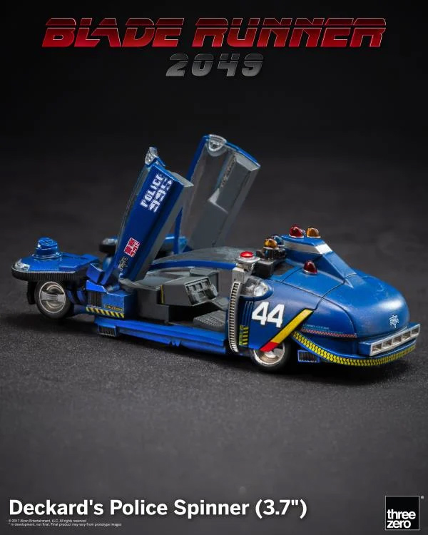 Blade Runner 2049 Deckard's Police Spinner Diecast Metal Vehicle Replica - Click Image to Close