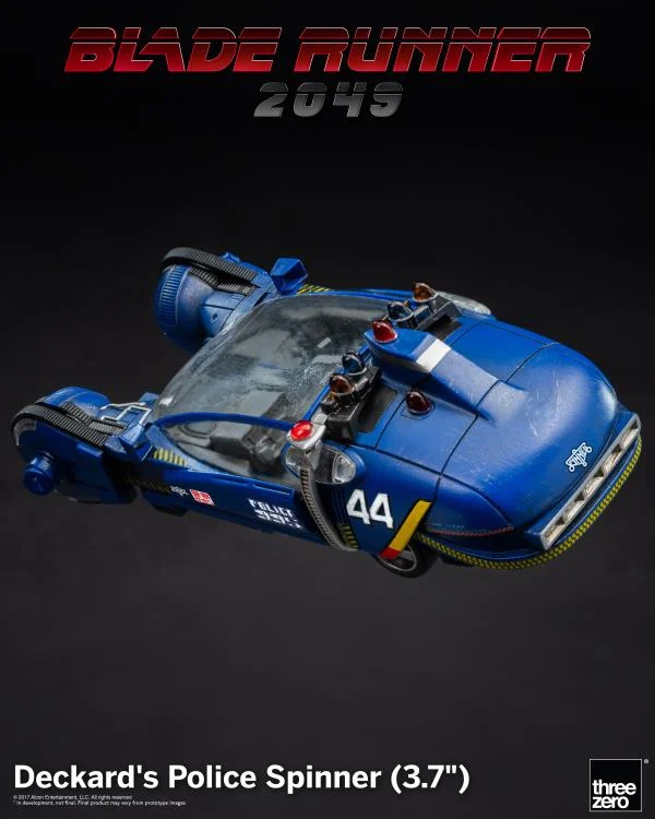 Blade Runner 2049 Deckard's Police Spinner Diecast Metal Vehicle Replica - Click Image to Close