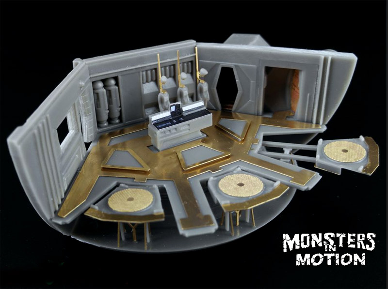 2001: A Space Odyssey Discovery 1/144 Scale Hangar Bay Resin & Photoetch Upgrade Set for Moebius Model Kit - Click Image to Close