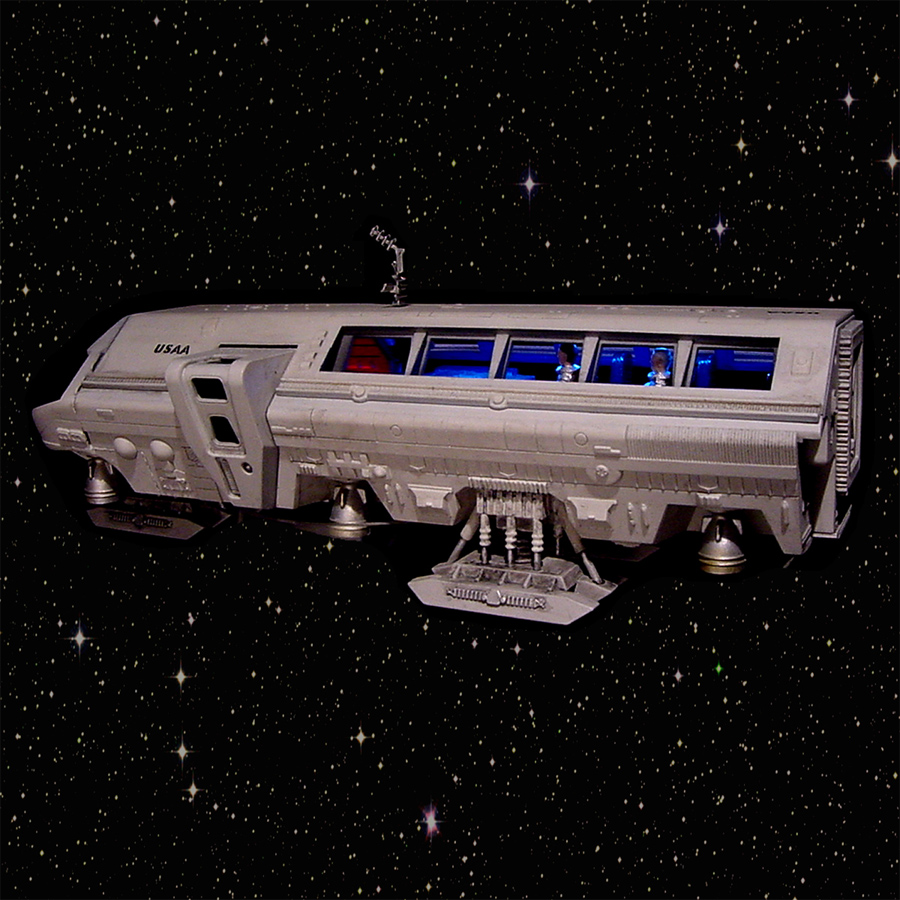2001: A Space Odyssey AURORA Moon Bus Model Lighting Kit - Click Image to Close