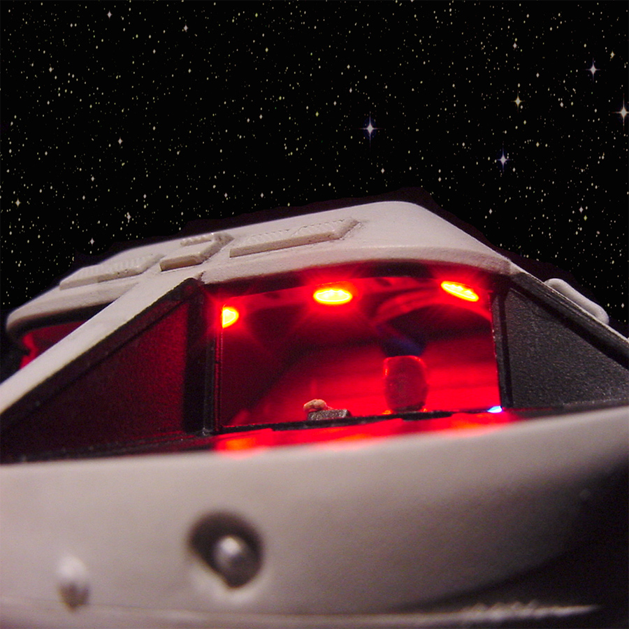 2001 A Space Odyssey AURORA Moon Bus Model Lighting Kit 2001 A Space