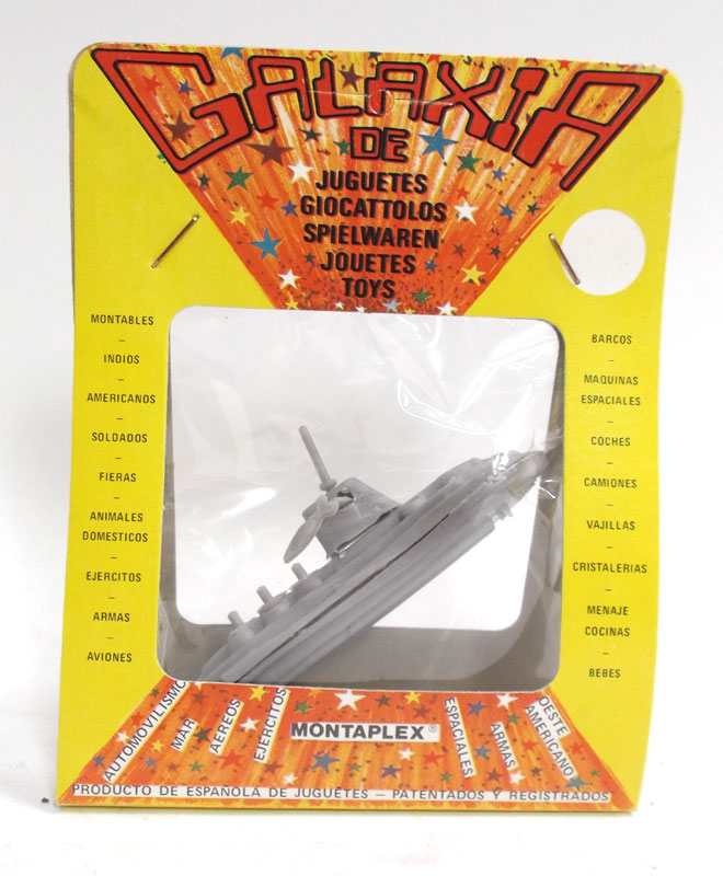 Voyage To The Bottom Of The Sea Seaview 1967 Montaplex Spanish Toy - Click Image to Close