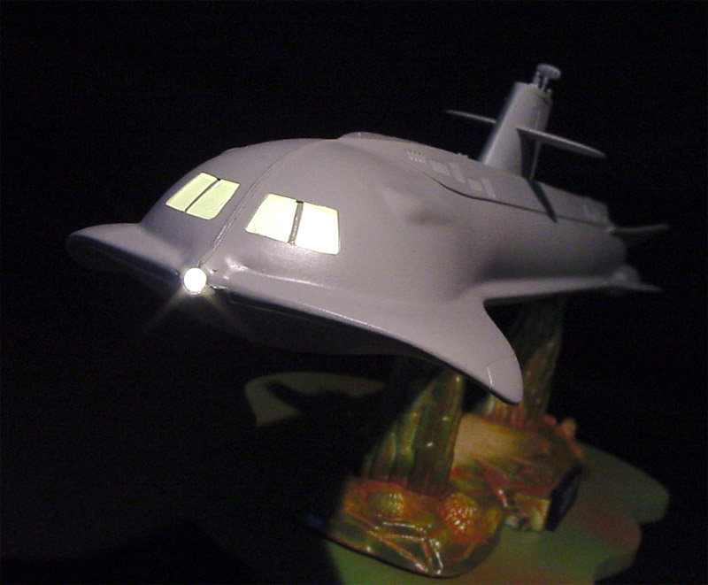 Voyage to the Bottom of the Sea Seaview 1:350 4 Window Light Kit for Moebius - Click Image to Close