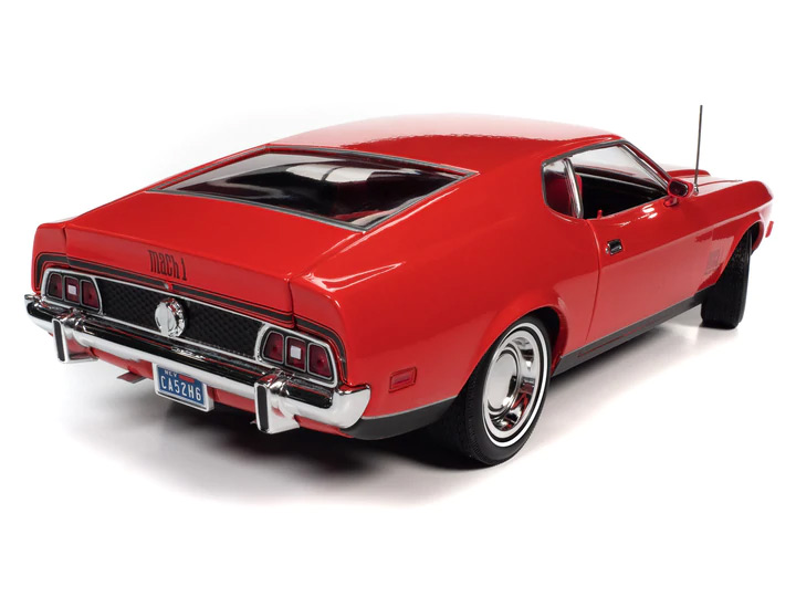 James Bond Diamonds Are Forever 1971 Ford Mustang Mach 1 1/18 Scale Diecast Vehicle - Click Image to Close