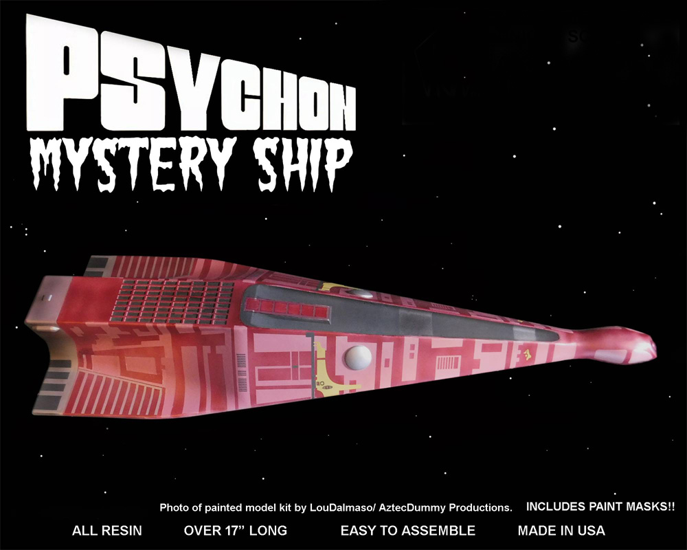 SPACE:1999 PSYCHON ALIEN SPACESHIP MODEL KIT 
