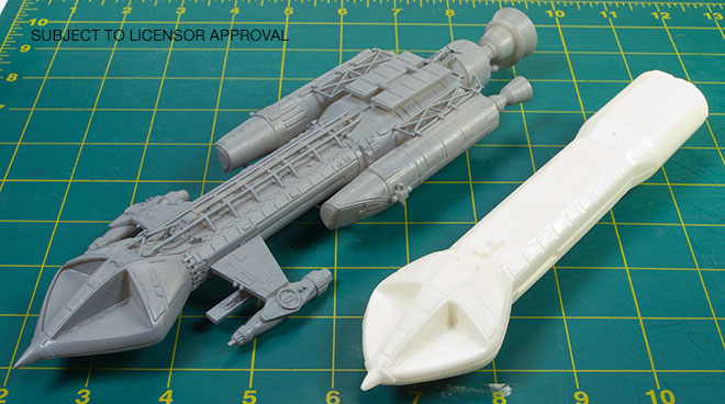 Space 1999 Hawk Spaceship 1/72 Scale Model Kit Re-Issue - Click Image to Close