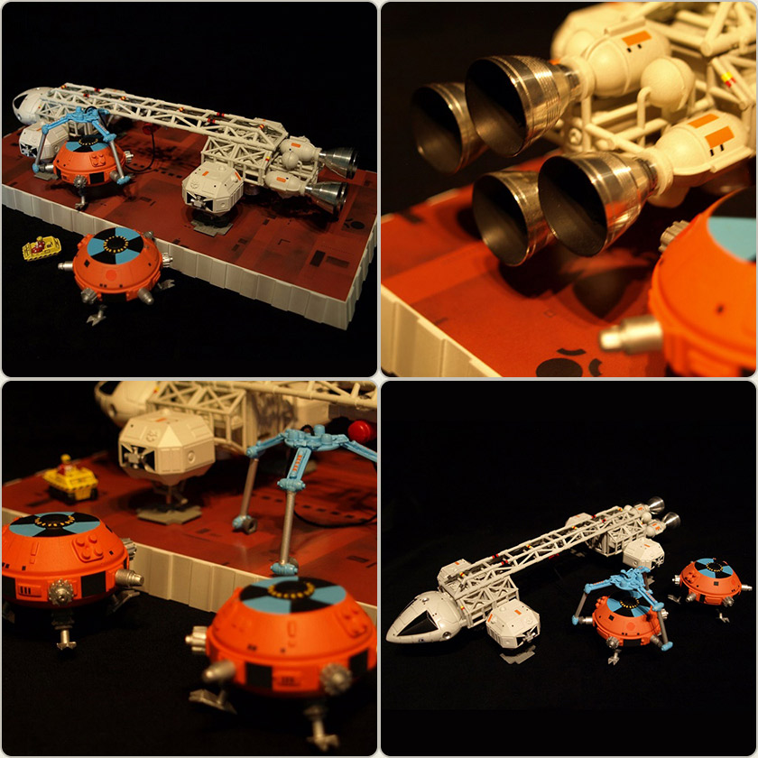 Space 1999 Eagle Transporter 12" Die Cast Set 5: Collision Course by Sixteen 12 - Click Image to Close
