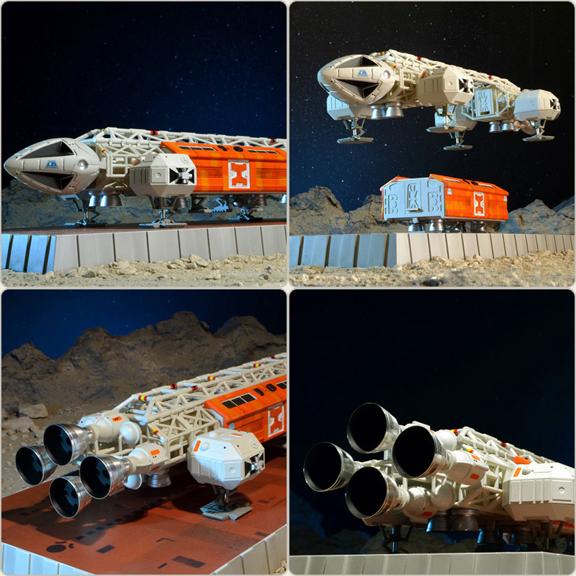 Space 1999 Eagle Transporter 12" Die Cast Set 6: Breakaway Part 2 with Moon Tank - Click Image to Close