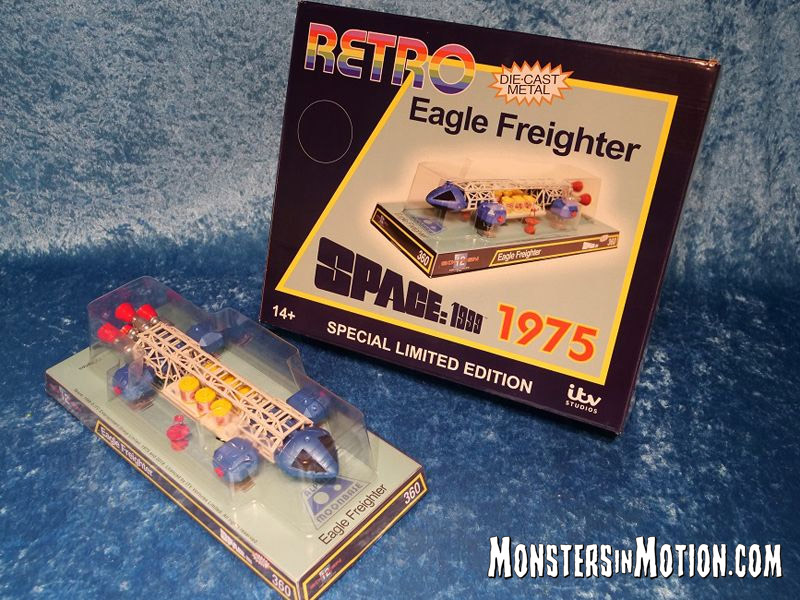 Space 1999 Eagle Freighter Dinky Retro 12" Replica LIMITED EDITION of 1000 - Click Image to Close