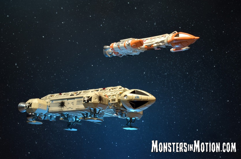 Space 1999 Wargames Diecast Eagle Transporter and HAWK Spaceship Deluxe Set - Click Image to Close