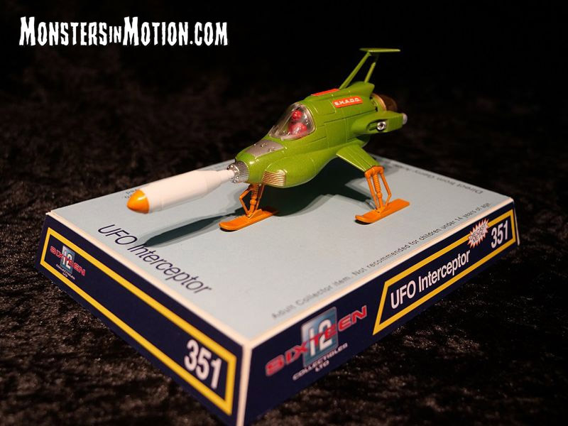 UFO TV Series Interceptor Retro Dinky Diecast Replica Gerry Anderson by Sixteen 12 - Click Image to Close