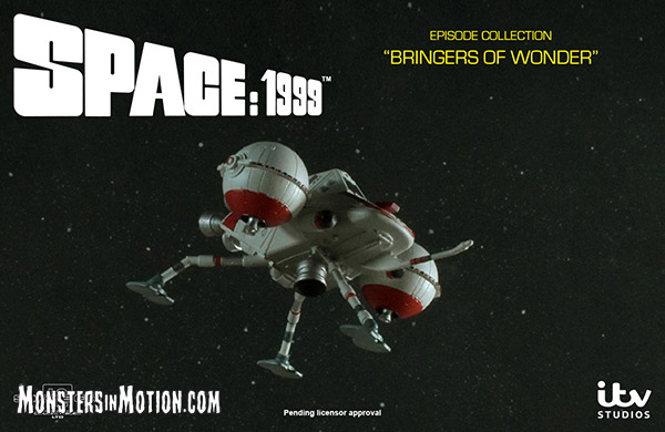 Space 1999: Bringers of Wonder Eagle, Dome and Pilot Ship Die Cast Collection by Sixteen 12 - Click Image to Close