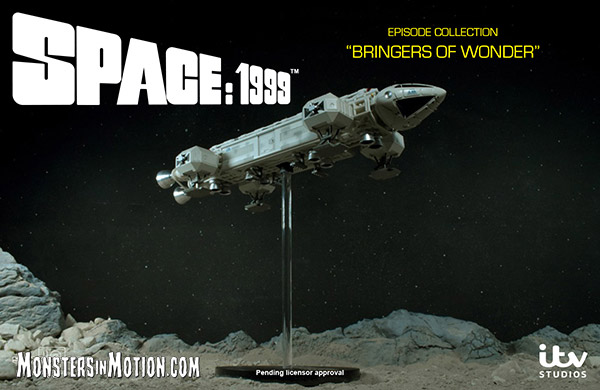 Space 1999: Bringers of Wonder Eagle, Dome and Pilot Ship Die Cast Collection by Sixteen 12 - Click Image to Close