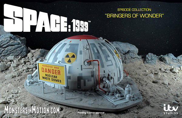 Space 1999: Bringers of Wonder Eagle, Dome and Pilot Ship Die Cast Collection by Sixteen 12 - Click Image to Close